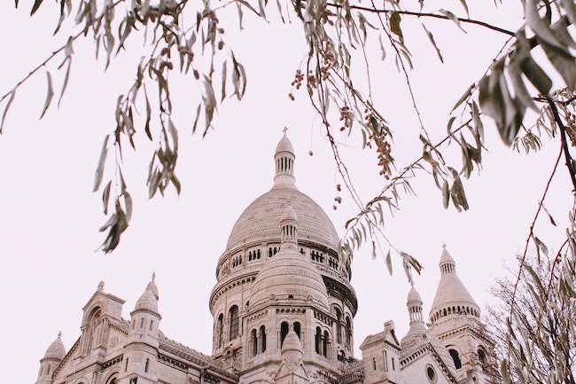 At the very top: Sacré Coeur and Montmartre