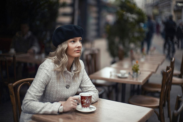 Coffee Alone. Paris.