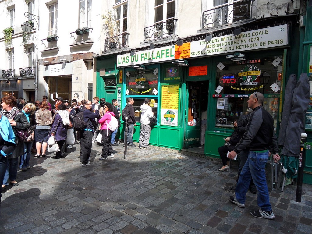 L'As du Fallafel in the Marais