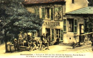 Cafe Au Lapin Agile in Montmartre: Lolo the Ass and the Infamous Art Hoax