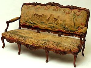 French Canapes and Other French Antique Sofas and Chairs
