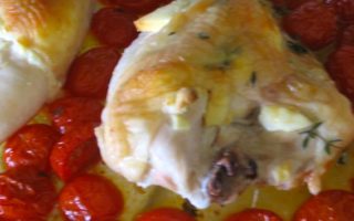 Recipe: Chicken Breasts Stuffed With Goat Cheese