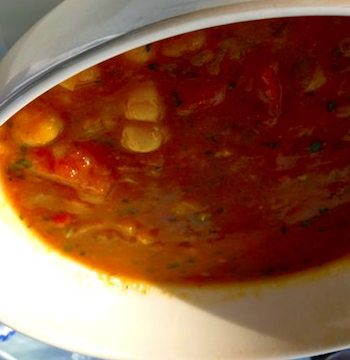 Recipe: Chickpea Pancetta Soup – Potage aux Pois Chiches