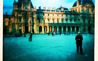 Le Louvre en Bleu by Photojournalist Clay McLachlan