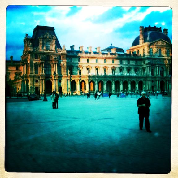 Le Louvre en Bleu by Photojournalist Clay McLachlan