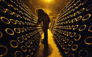 Champagne Riddling by Photojournalist Clay McLachlan