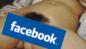 Courbet Faces Off with Facebook