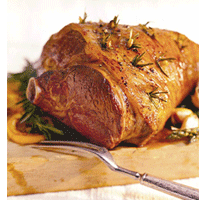 French Cooking: Gigot d’agneau roti