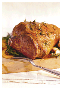 French Cooking: Gigot d’agneau roti