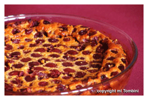 French Cooking: Cherry Flan