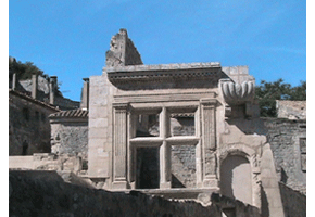 Roman ruins at Les Baux