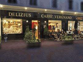 Dustin Hoffman Stars at Cafe Vergnano Buzz
