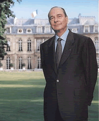 Chirac Says Goodbye