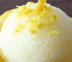 Sorbet au Citron