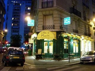 Famous Paris Bistros and Restaurants: L’Os a Moelle, Cafe Moderne, Aux Lyonnais, Grand Colbert