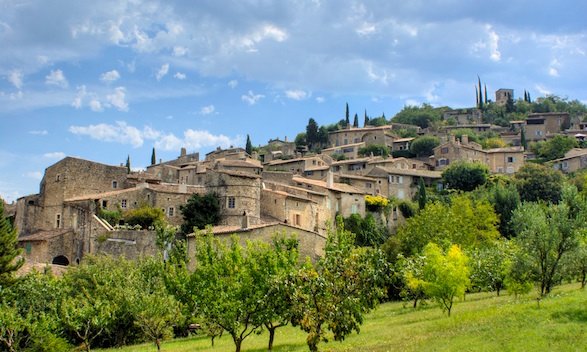 Mirmande in La Drome: Plus Beau Village