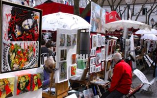 Montmartre Village in Paris