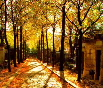 Five Paris Autumn Walks: Pere-Lachaise, Tuileries, Luxembourg, Buttes Chaumont, Monceau