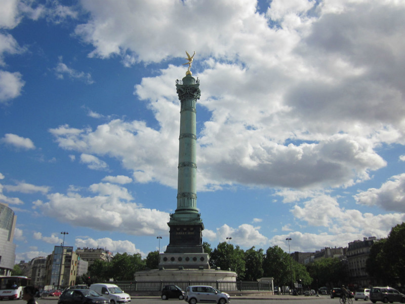 Place de la Bastille by JSquish/Wikipedia