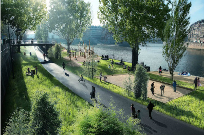 Summer on the Seine: Paris Right Bank to be Pedestrianized