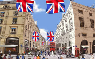 Rue du Faubourg Saint-Honoré Throws English-Style Street Party