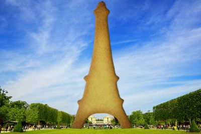 The Eiffel Tower Cookie courtesy of Poilâne