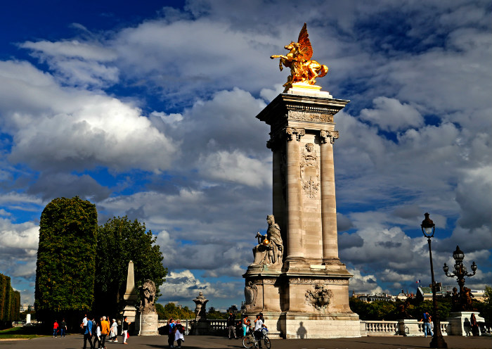 Pont Alexandre III, Bridges of Paris by Michael Saint James