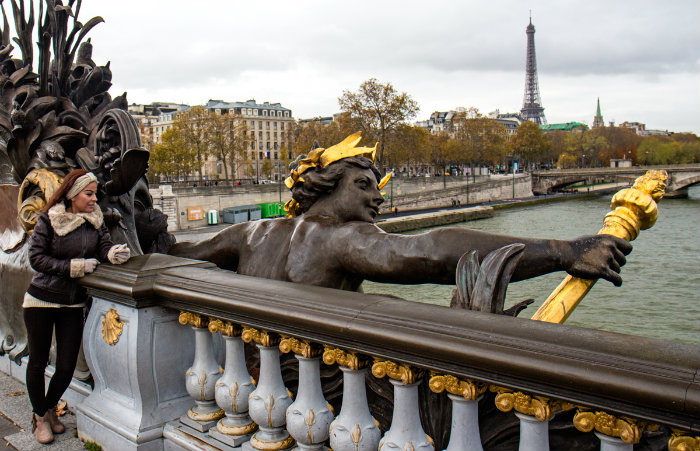 The Hopeful Traveler: Pont Alexandre III: Bridge to the Eiffel