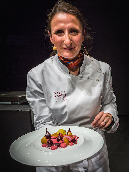 Anne-Sophie Pic Matron of the Fete de la Gastronomie 2015- Photo:Claude_Truong-Ngoc