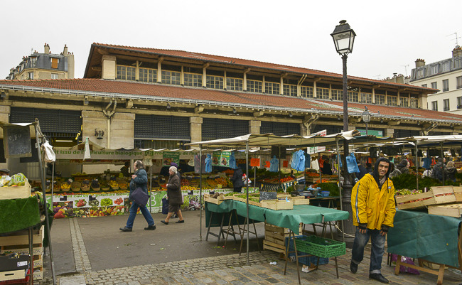 Marché couvert Beauvau © François Grunberg / Mairie de Paris