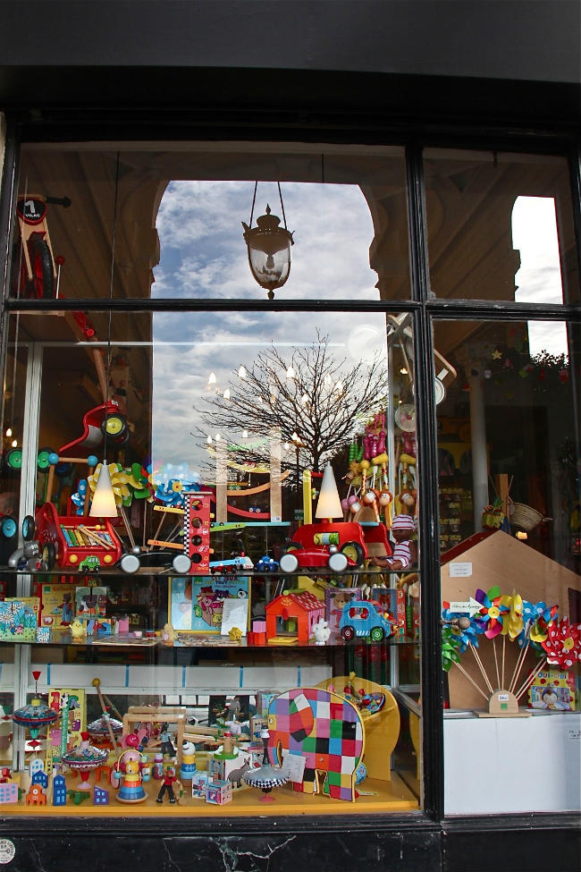 Old-fashioned toys at the Boutique du Palais Royal by Virginia Jones
