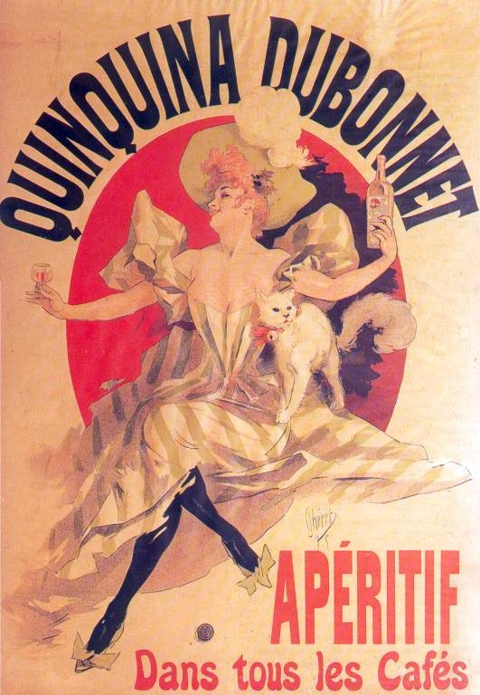 1895 poster ad for Dubonnet