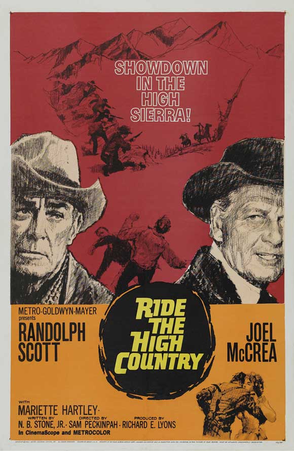 Poster for "Ride the High Country"