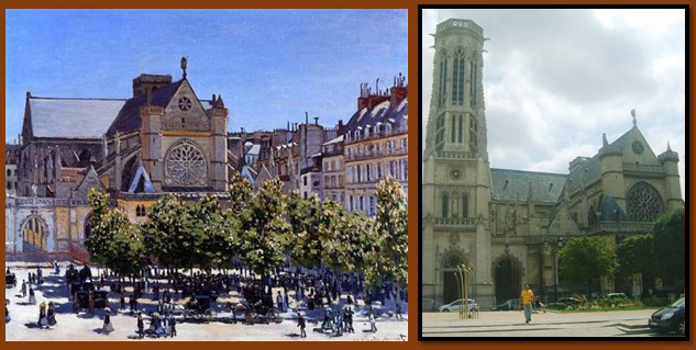 Claude Monet painting Paris