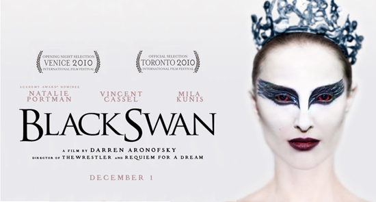 poster for "Black Swan" the film