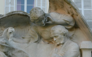 Art in Unexpected Places: Angels in the Gardens of Paris