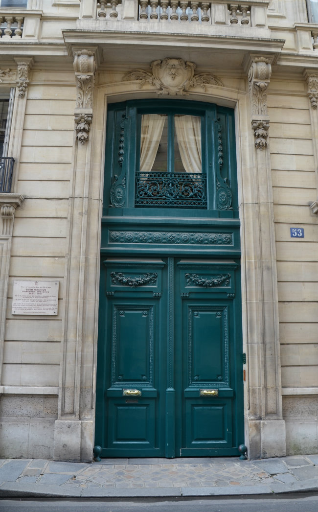 53 rue de Varenne, where Edith Wharton lived