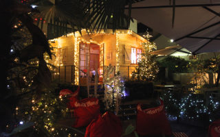 A Pop-Up Chalet at La Maison Champs Elysées, Designed by Maison Margiela
