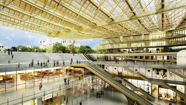 The City of Paris to Unveil the Canopy of Les Halles