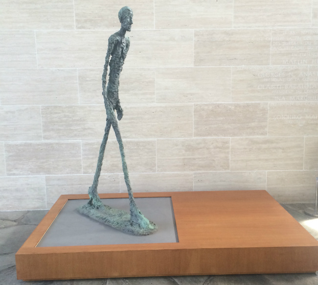 Alberto Giacometti's sculpture 