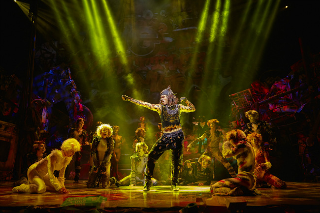 Rum Tum Tugger in Cats at the Mogador in Paris