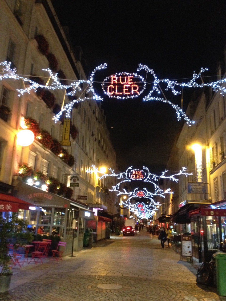 Rue Cler in Paris