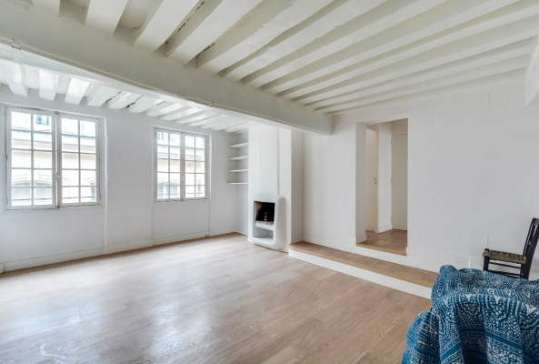 For Sale: 2-Bedroom Apartment in the Marais District of Paris