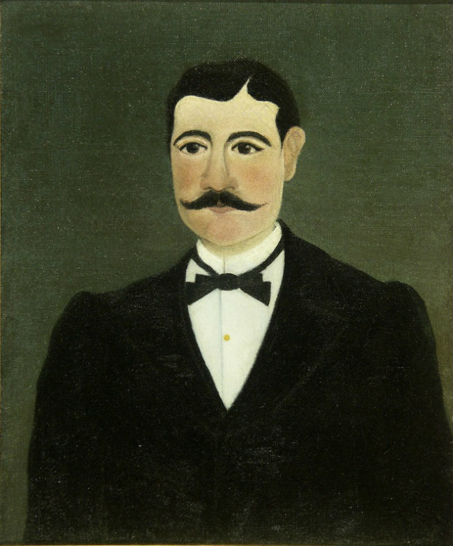 Henri Rousseau, dit le Douanier, Portrait of Frumence Biche, 1892, oil on canvas, 46 x 36 cm, Nice, Musée International d’Art Naïf Anatole Jakovsky, N.Man.002.P0720 © Musée International d’Art Naïf Anatole Jakovsky, Nice.