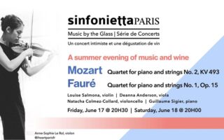 Sinfonietta Paris: Music by the Glass Concert Series