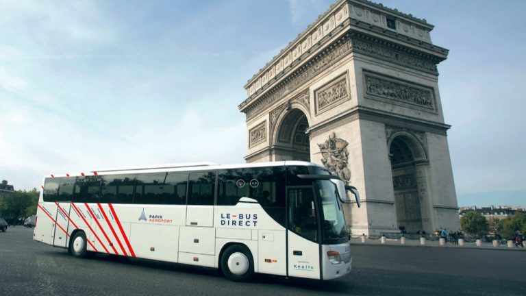 Le Bus Direct from CDG airport in Paris