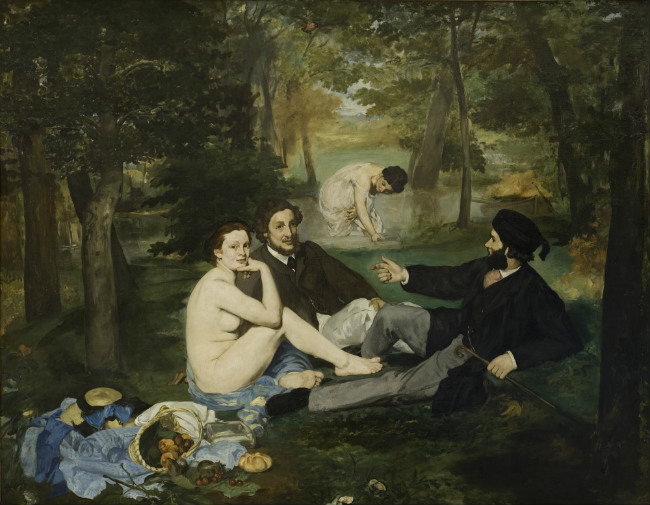 Le déjeuner sur l’herbe, Musée d'Orsay 1863