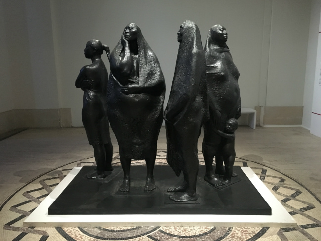 Francisco Zúñiga's "Group of Women."