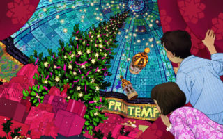 Noël in Paris: Printemps Unveils Shop Windows & Holiday Gifts 2016