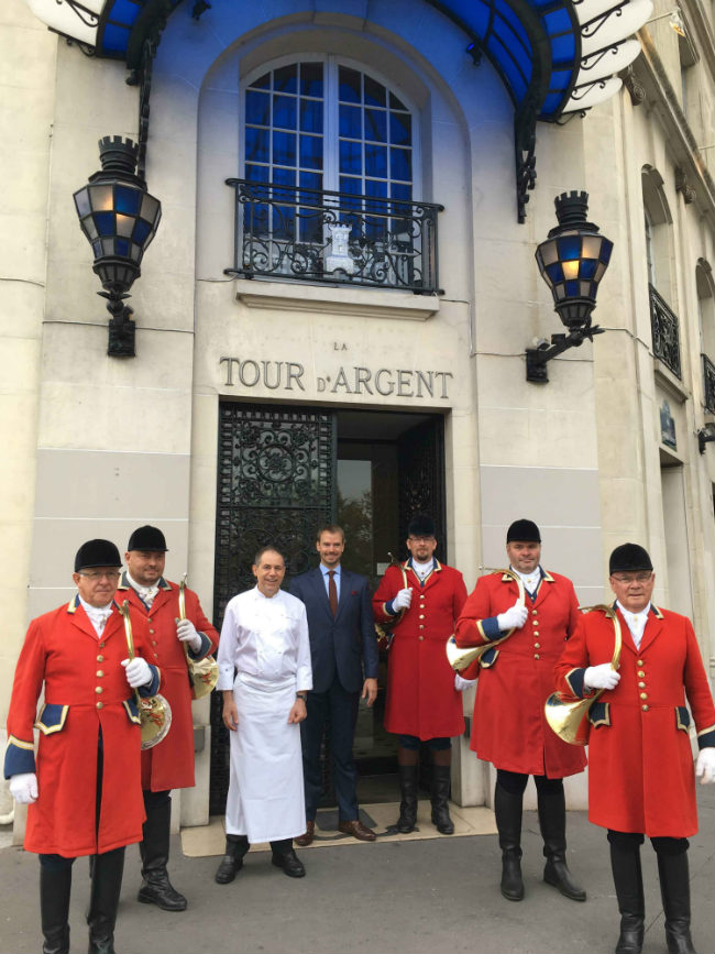 The team at La Tour d'Argent